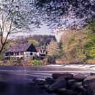 Wipperkotten - Wupper mit Langzeitbelichtung und HDR