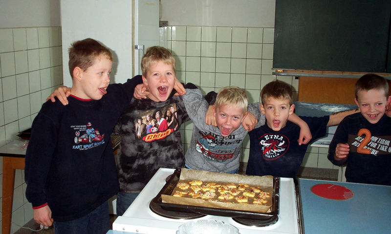 wir backen Kekse