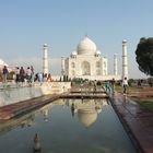Wir besuchen das Taj Mahal