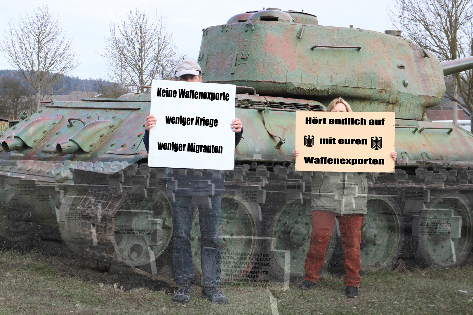 Wir brauchen keine Panzer!