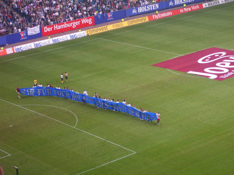 Wir für euch und ihr für uns - Nur der HSV