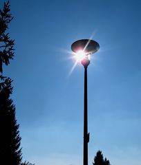 Wir haben jetzt Solarlampen...