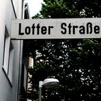 Wir haben nicht nur die 'Lotter Straße'...