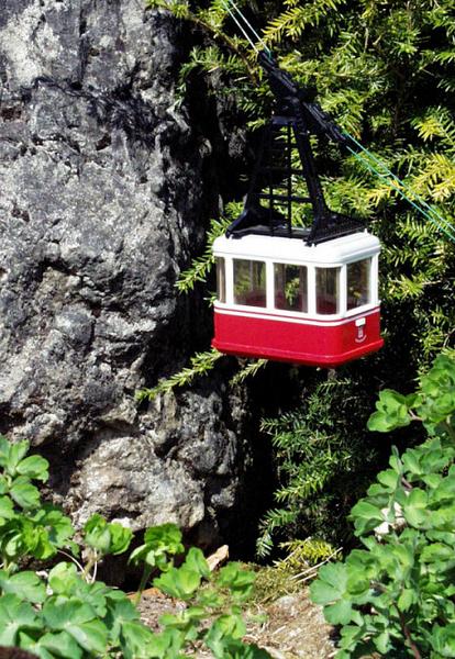 Wir hätten auch die Seilbahn nehmen können ;)