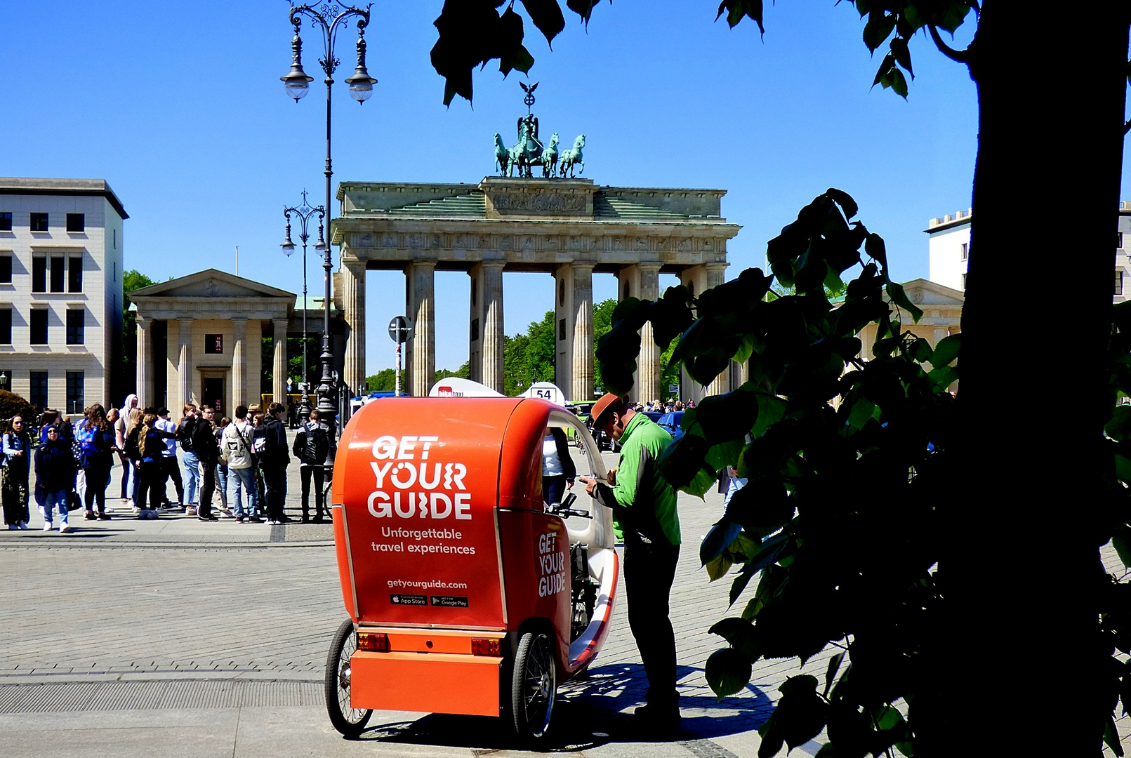 Wir hatten 20 Minuten Aufenthalt . . .