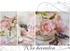 Wir heiraten....