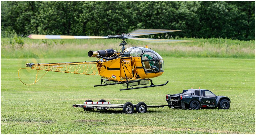 Wir lassen einen fahren !