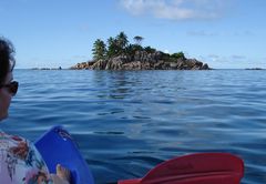 Wir paddeln zur Insel St. Pierre