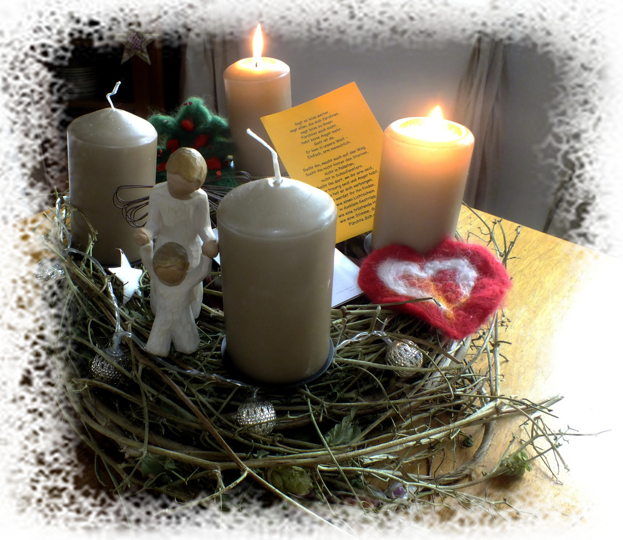 Wir sagen euch an den lieben Advent....