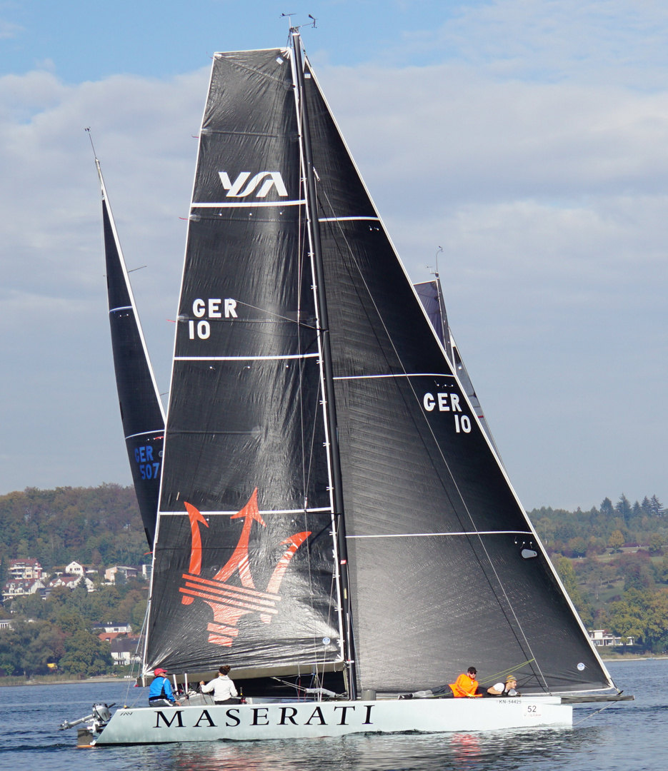 Wir segeln Maserati was segelst du ? :-) 