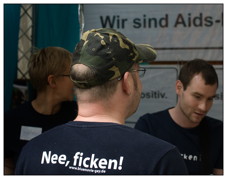 wir sind Aids - nee ficken!