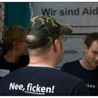 wir sind Aids - nee ficken!