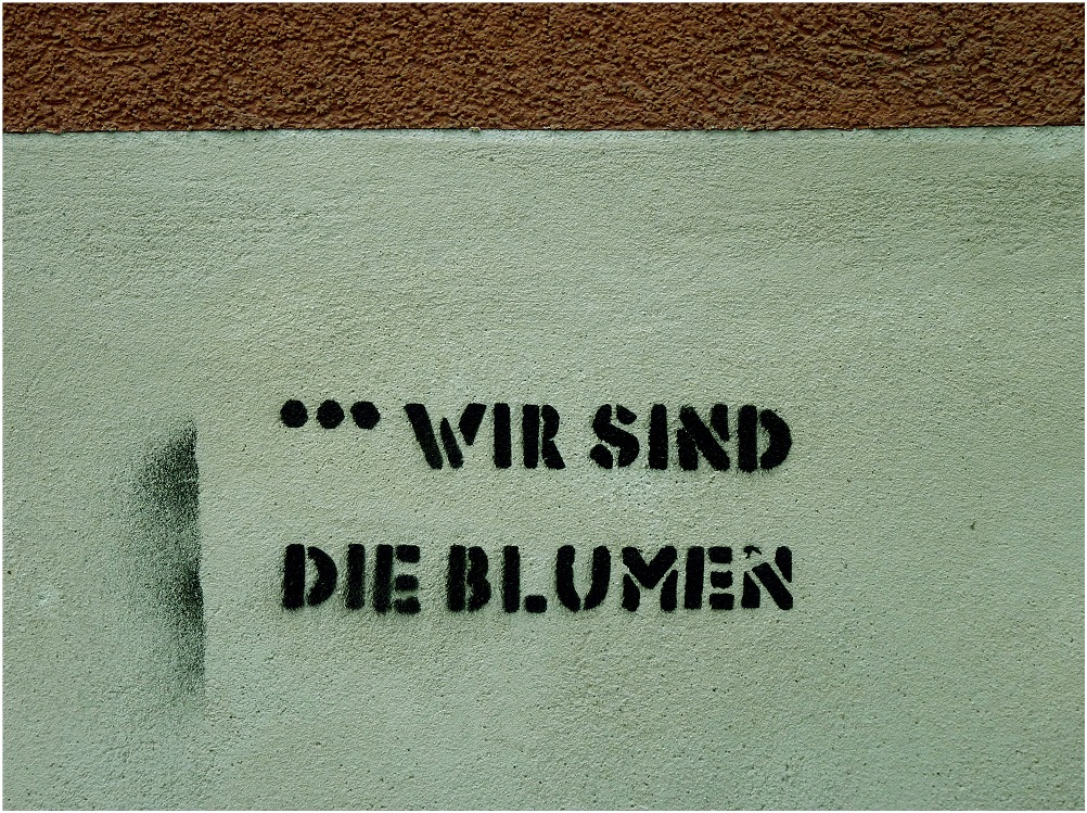 Wir sind die Blumen