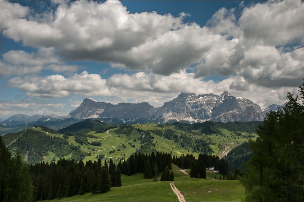 Wir sind übern Berg ...