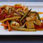 Wir stärken die notleidende Gastronomie! – Calamars aux légumes grillés