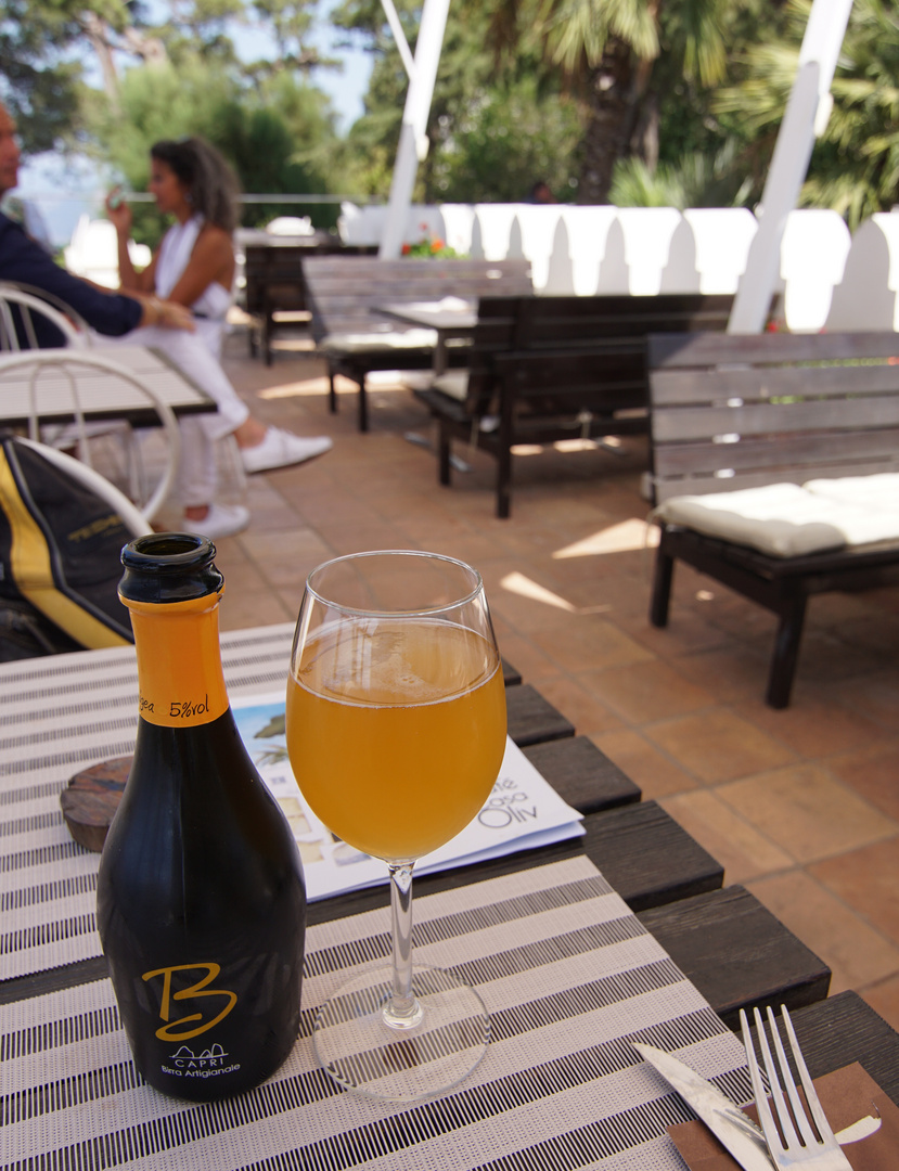 Wir stärken die notleidende Gastronomie! – Ligea, la birra di Capri