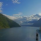 Wir verlassen Geiranger