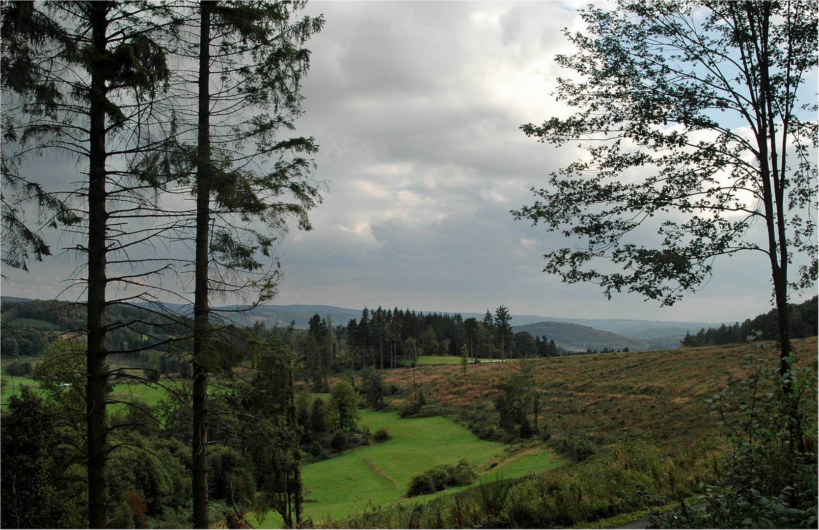 Wir wandern durch das Sauerland.....