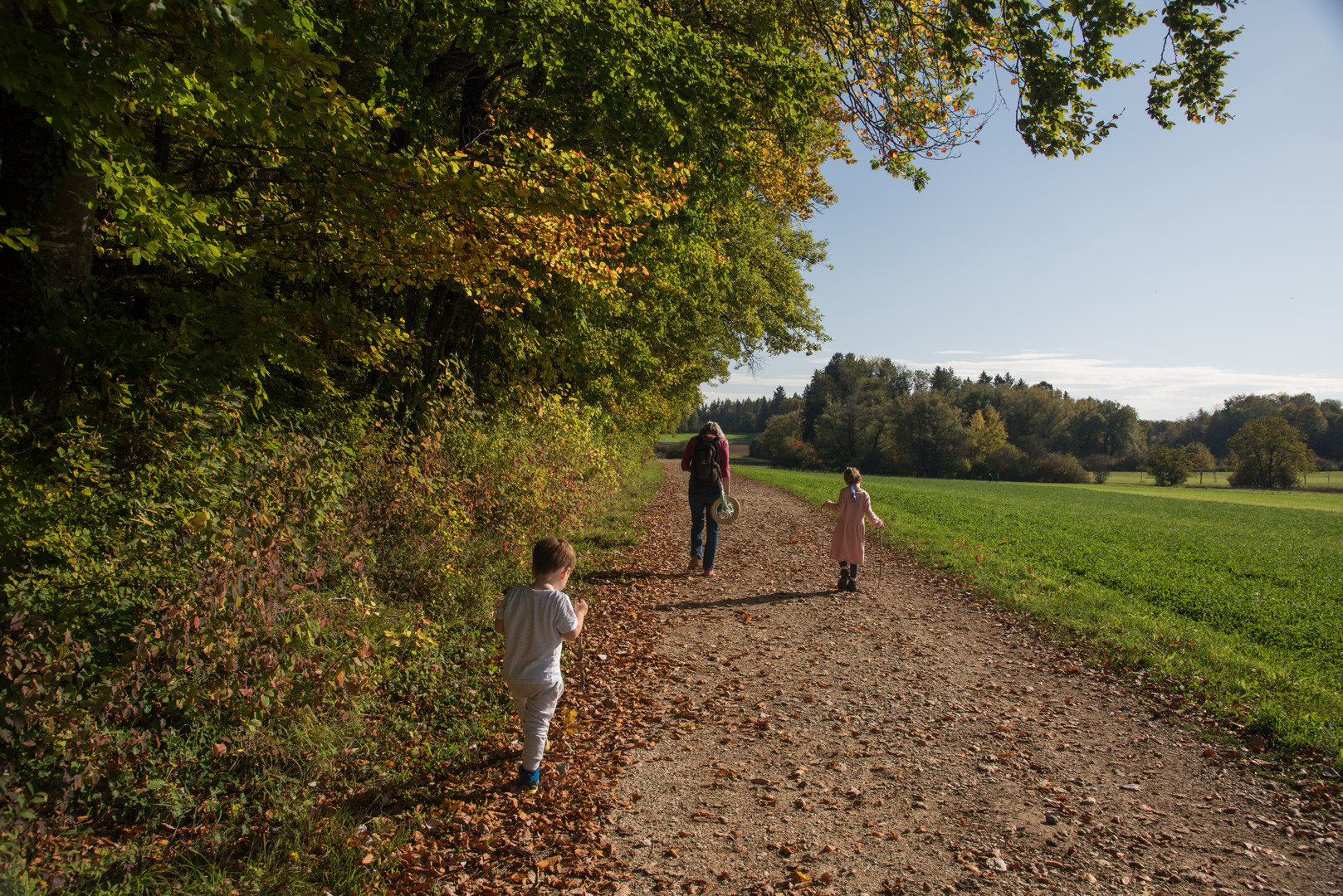 Wir wandern zusammen