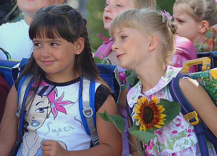 " wird er unser Lehrer? "