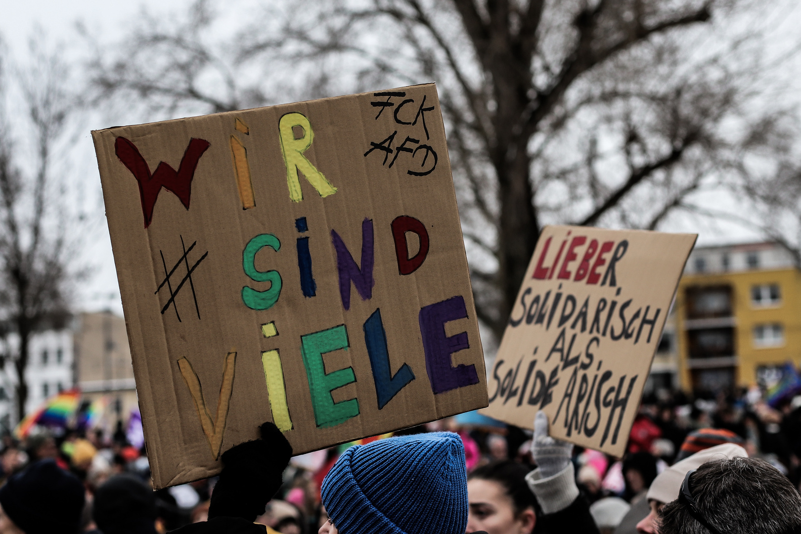 #wirsindviele - es geht um die Demokratie und die Freiheit