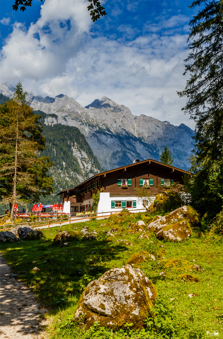 Wirtshaus zw. König- und Obersee - Bayern556