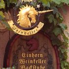 Wirtshausschild Einhorn Esslingen