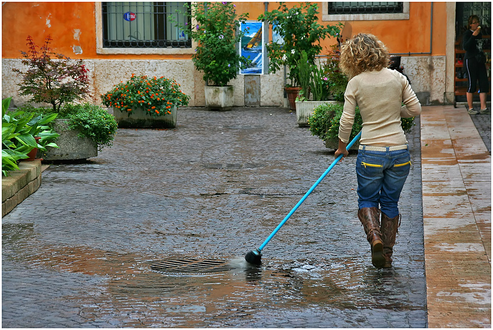 wisch den Regen einfach weg...:-)