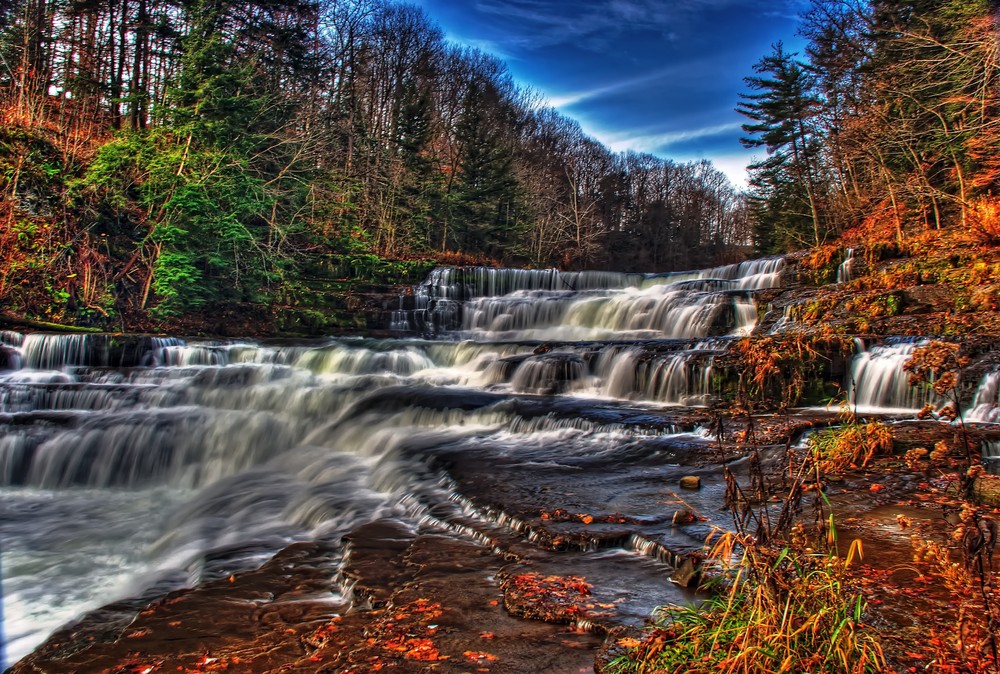 Wiscoy Falls