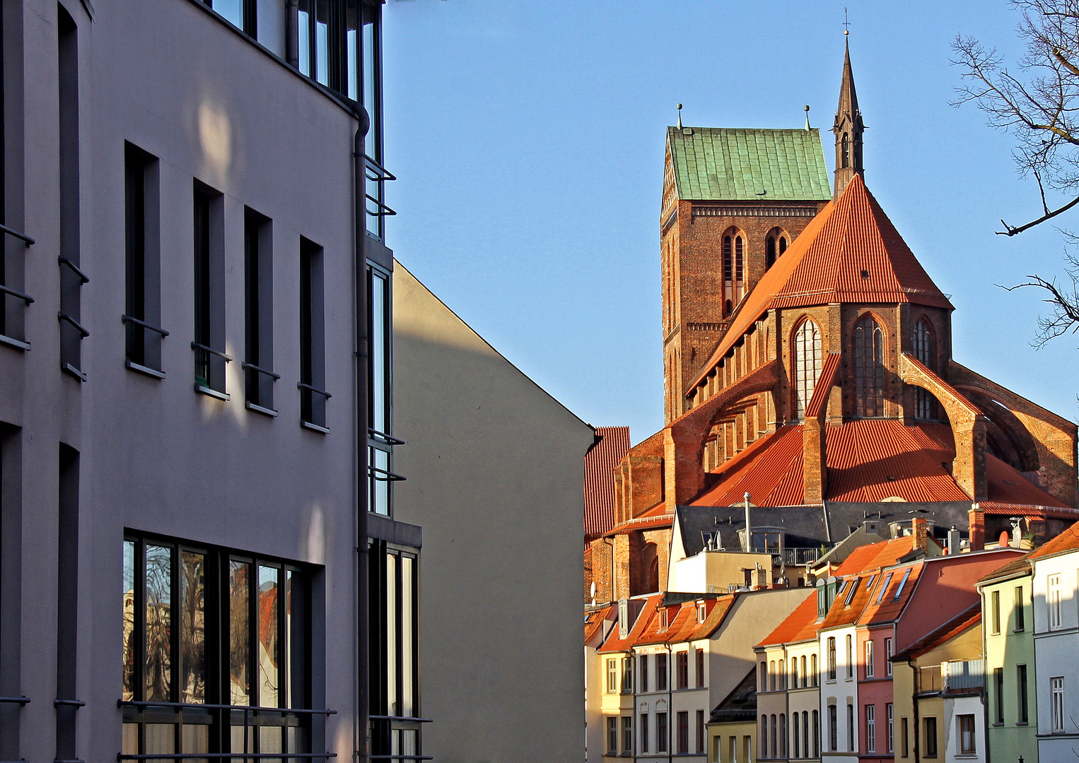 Wismar - Altstadtblick