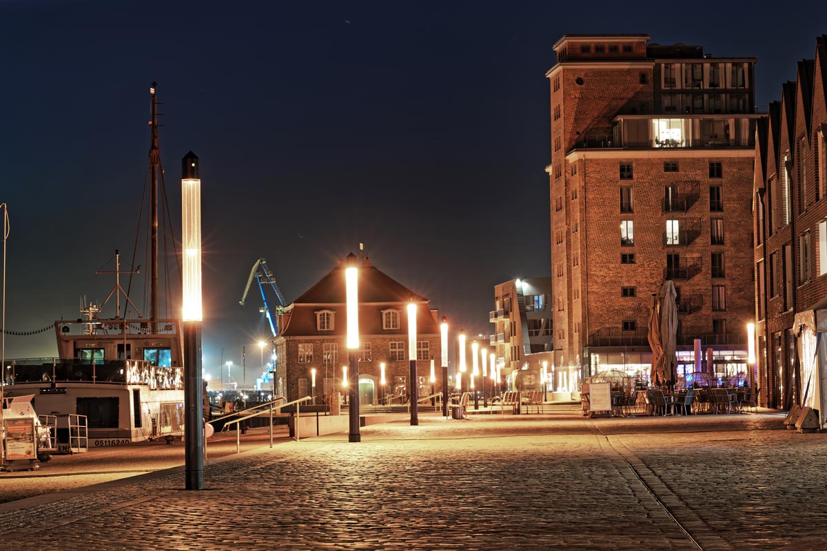 Wismar am Hafen