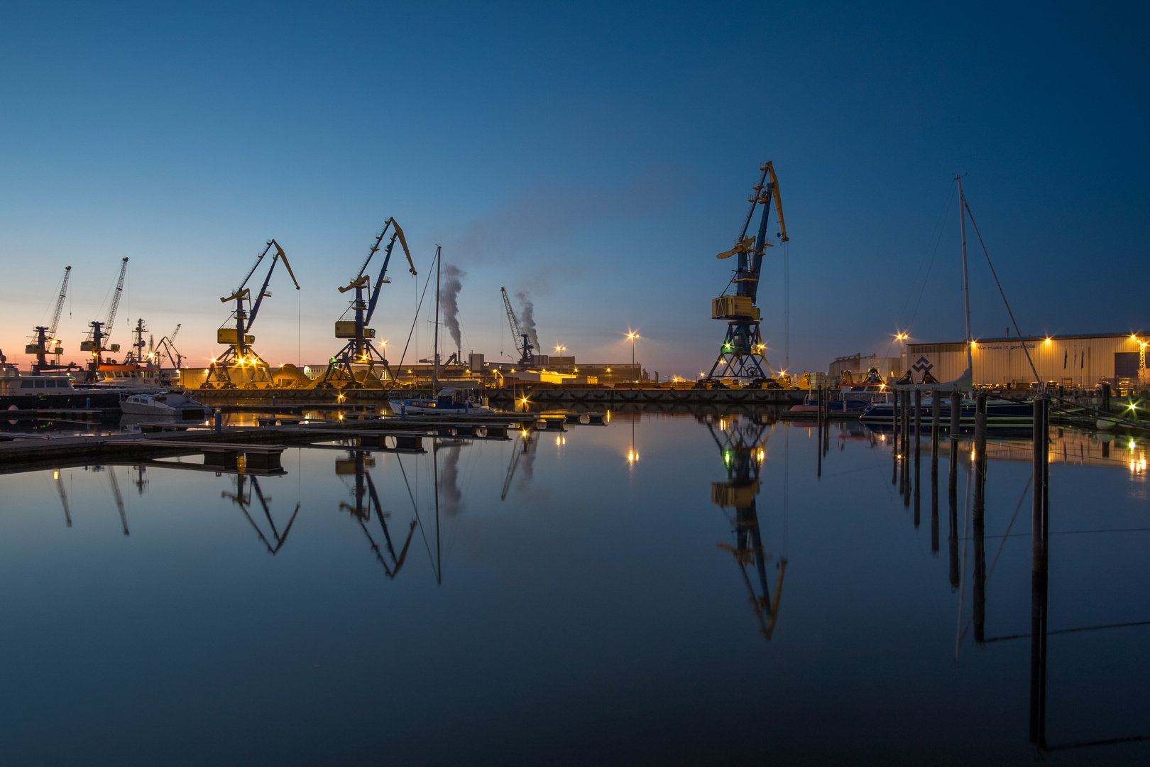 Wismar Hafen