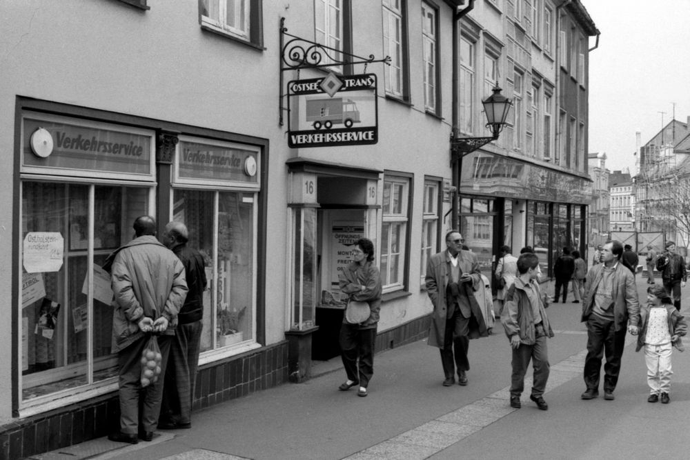 Wismar im März 1990