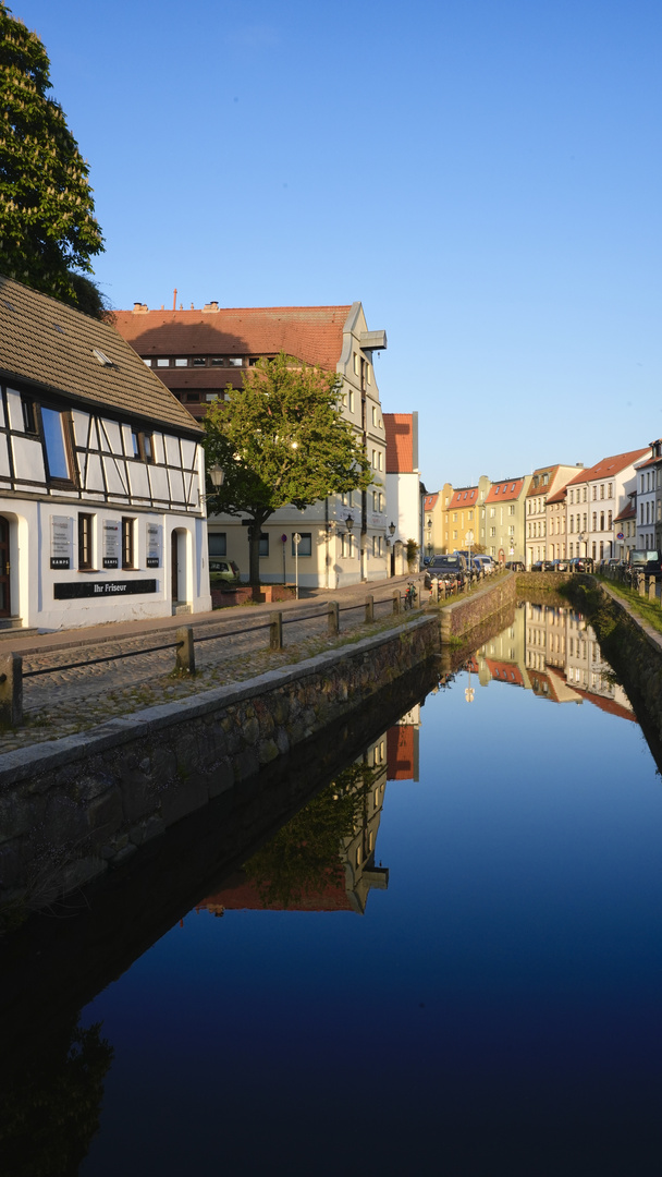 Wismar im schönsten Abendlicht