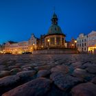 Wismar Marktplatz mit Wasserkunst