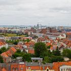 Wismar von oben gesehen. Altstadt und Hafen