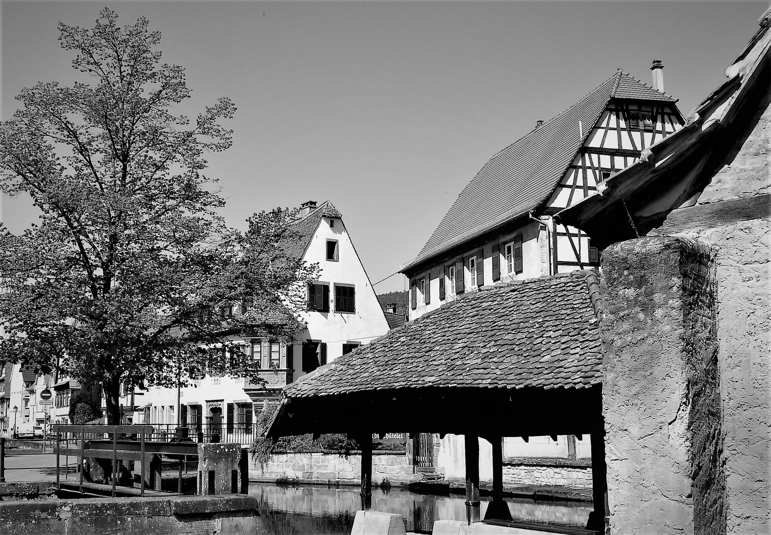 Wissembourg - an einem alten Wehr 