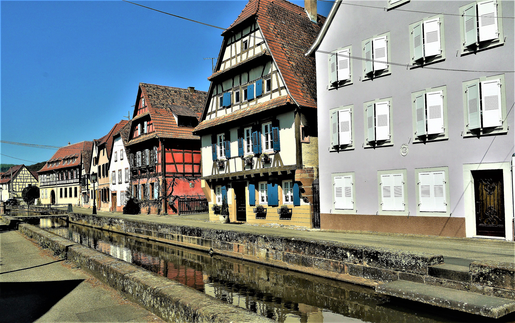 Wissembourg - auch ein romantisches Städtchen im Elsass