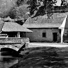 Wissembourg - Die Wehranlage der Lauter mit Brücke