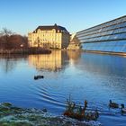 Wissenschaftspark und das alte Arbeitsgericht in Gelsenkirchen