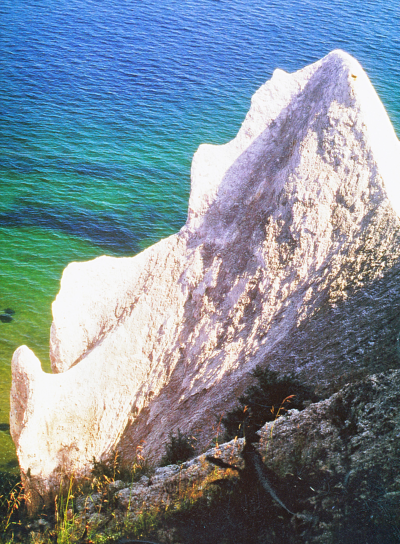 Wissower Klinken Rügen ca 1996 / so ist er nicht mehr zu sehen. Foto