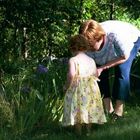 With Grandma in the Garden