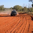 With the 4WD through Australia