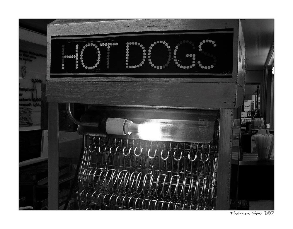 ... without hot dog's