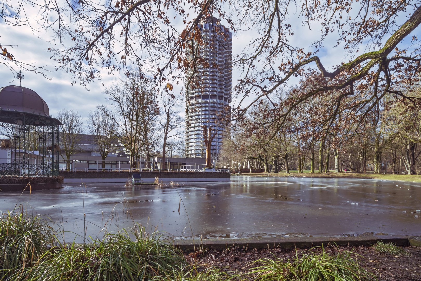 Wittelsbacher Park im Februar