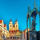 Wittenberg (2) Teilansicht vom Marktplatz