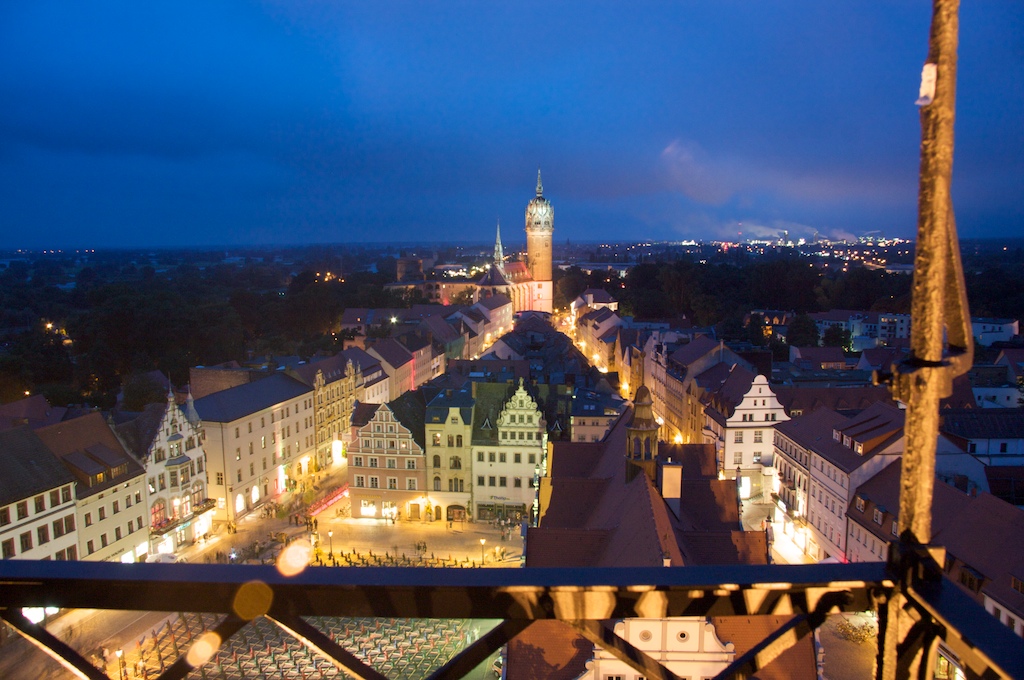 Wittenberg bei Nacht