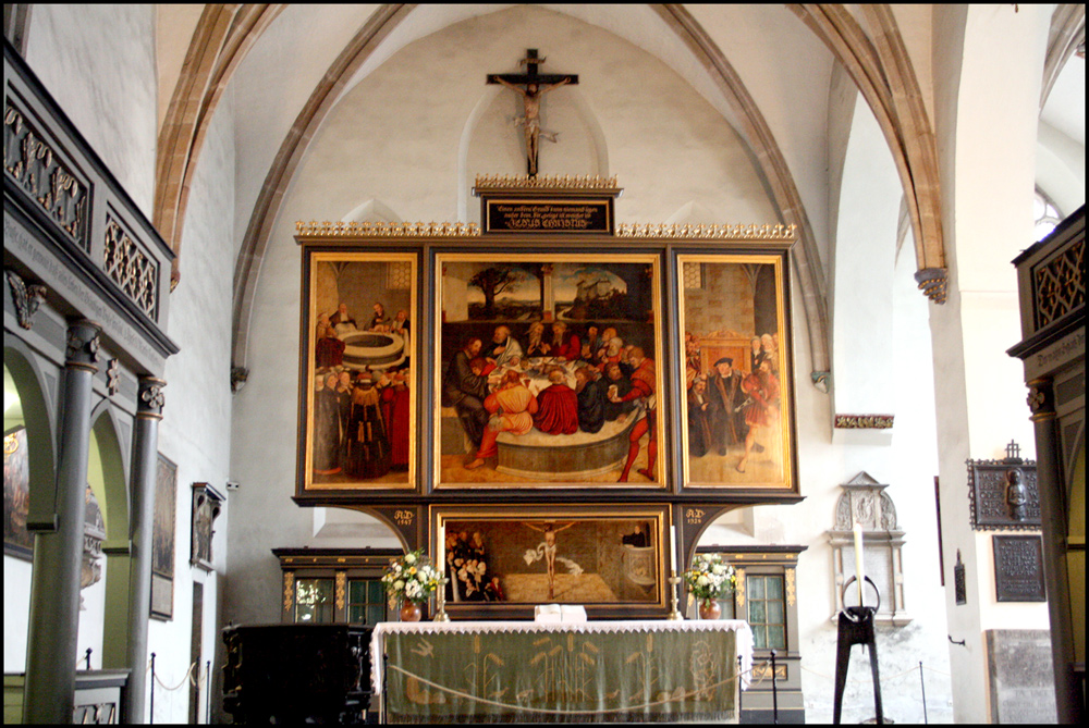 Wittenberg die Lutherstadt Stadtkirche