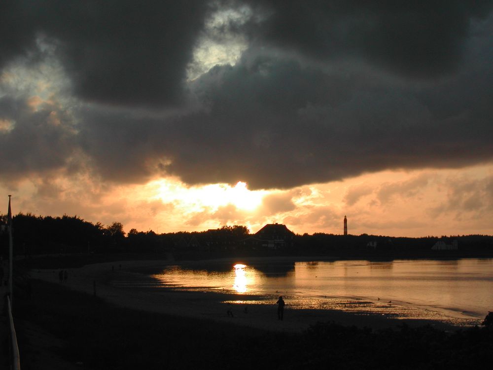 Wittum / Amrum vor dem Unwetter