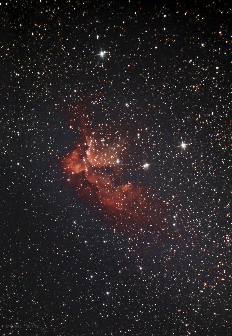 Wizzard-Nebel (NGC 7380)